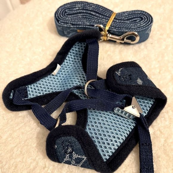 Stylish LV Doggie Harness Set - Picture 8 of 10